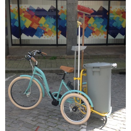 Triciclo Ympek Harpia lixo